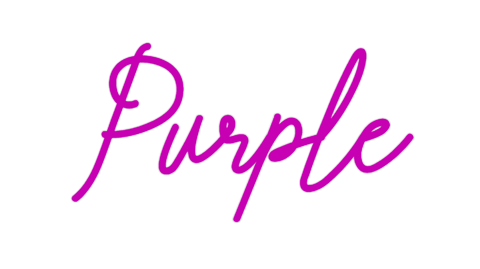 Custom Neon: Purple