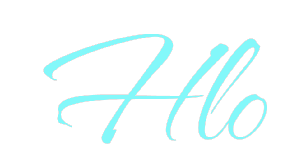 Custom Neon: Hlo