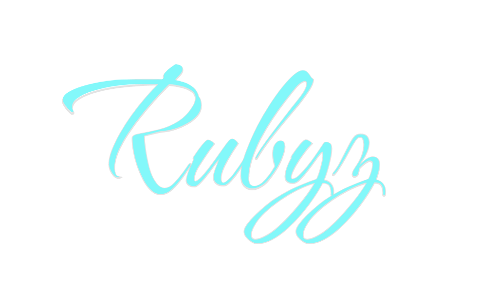 Custom Neon: Rubyz