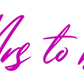 Custom Neon: Mrs to be