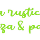 Custom Neon: La rustica 
P...