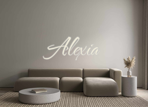 Custom Neon: Alexia