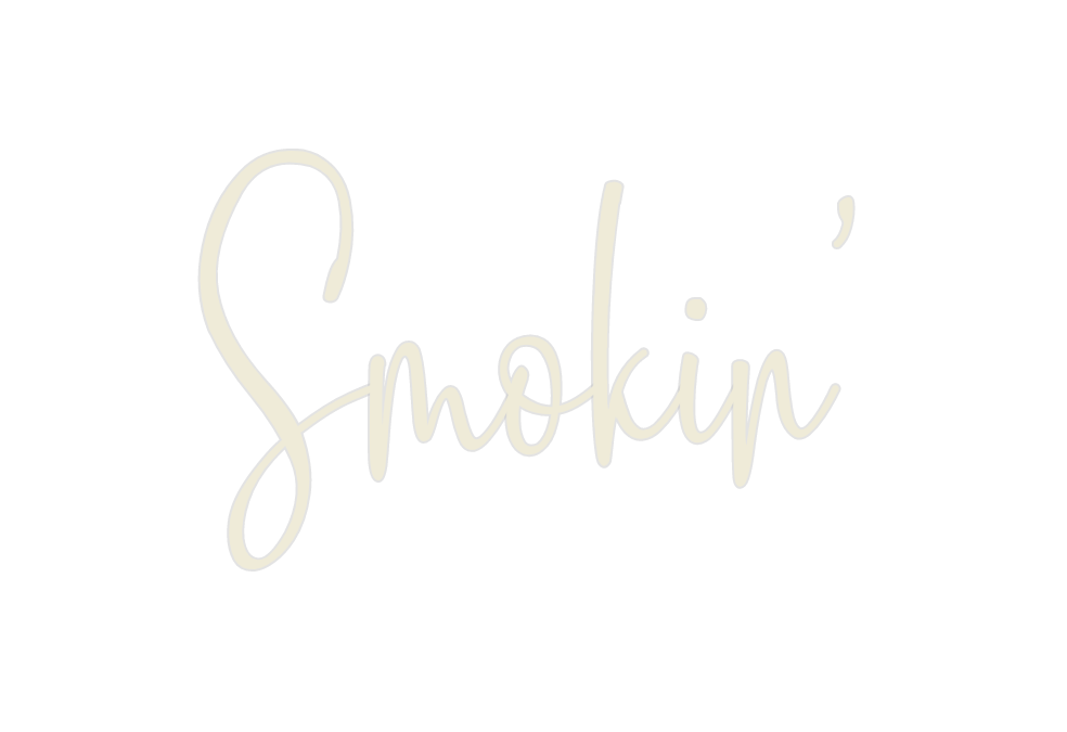 Custom Neon: Smokin'