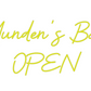 Custom Neon: Munden’s Bar
...