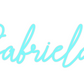 Custom Neon: Gabriela