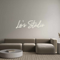 Custom Neon: Lu’s Studio