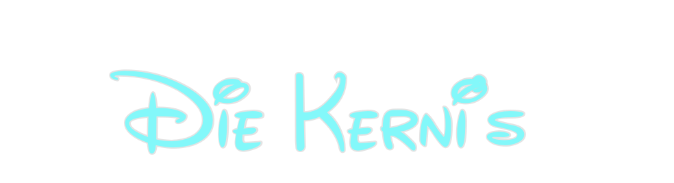 Custom Neon: Die Kerni’s