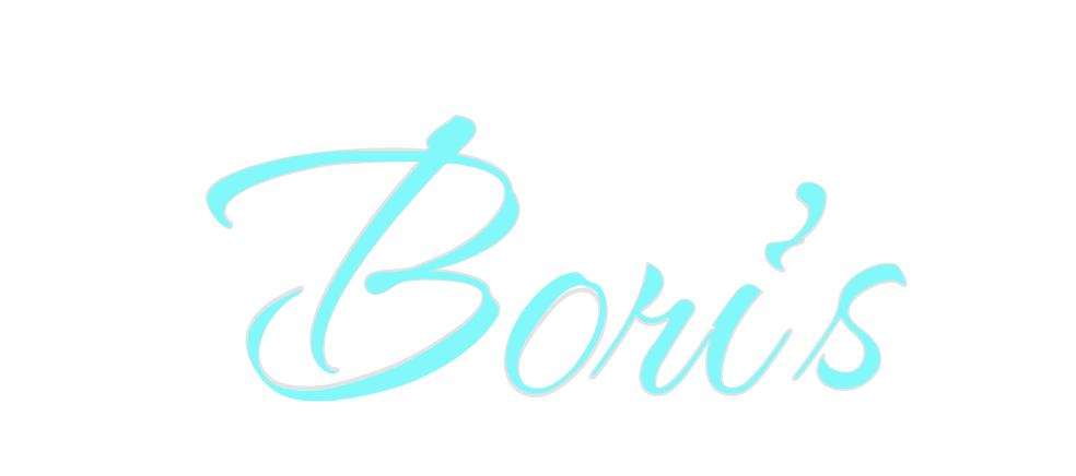 Custom Neon: Bori's