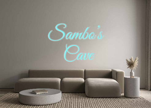 Custom Neon: Sambo’s
 Cave