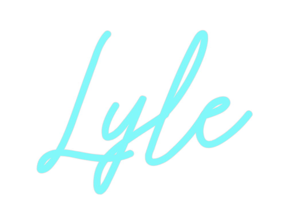 Custom Neon: Lyle