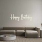 Custom Neon: Happy Birthday