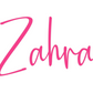 Custom Neon: Zahra