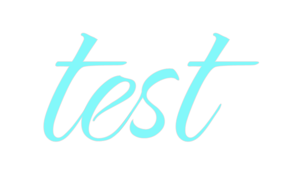 Custom Neon: test