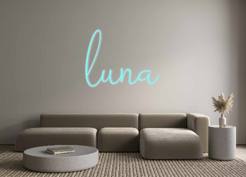 Custom Neon: luna