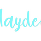 Custom Neon: Hayden