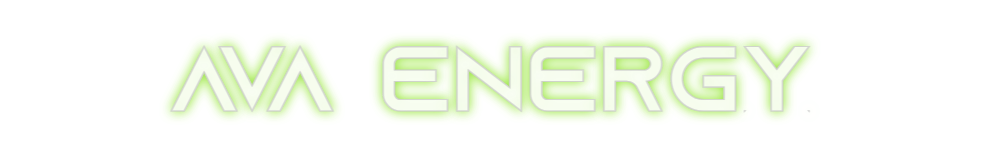 Custom Neon: AVA Energy