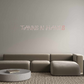 Custom Neon: TANNS N HANDS