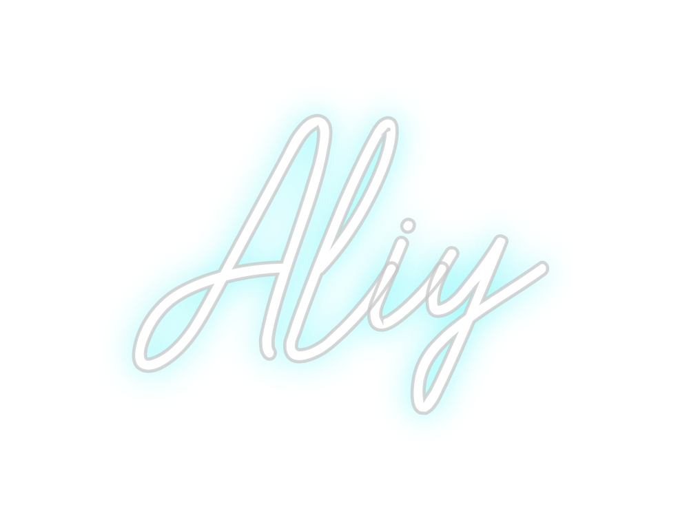 Custom Neon: Aliy