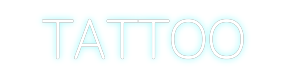 Custom Neon: TATTOO