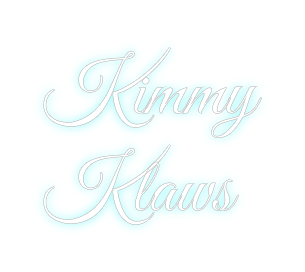 Custom Neon: Kimmy
Klaws