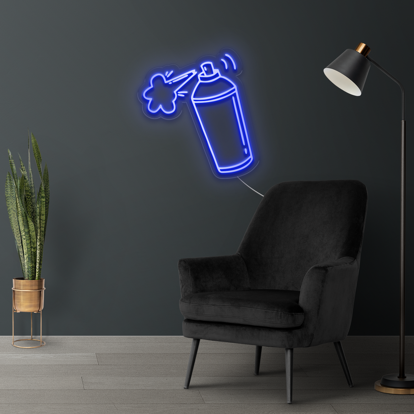 Spray Bottle LED Neon Sign